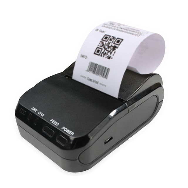 58mm Mini Portable BT Thermal Printer Android IOS Thermal Printer ...