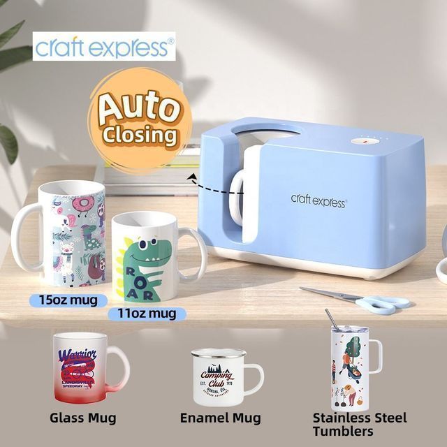 thumbnail image 2 of Sublimation Tumblers Wrap For Cricut Mug Press, 3 Thicknesses Silicone Wraps Suitable For Skinny Tumblers Sublimation 9.8 X 4.7 Inch 2 of 13