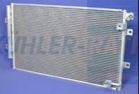 Alumium auto ac condensers Volvo 673*429*19 mm