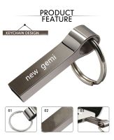 Custom USB 2.0 3.0 Stick Metal Pendrive 2GB 4GB 8GB 16GB Pen Drive 32GB 64GB 128GB 256GB 512GB Usb Flash Drives