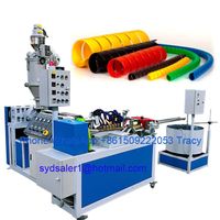 PP PE PVC hose protection cover making machine production line