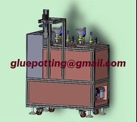 High Voltage Flyback Transformer epoxy potting machine two component epoxy potting compounds meter mix dispenser