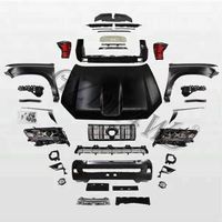 Modified Auto Parts Body Kits for Toyota Prado 150 Series 2010-2017 Upgarde to 2018+, Auto Accessory for Toyota Land Cruiser, Bumper Accessories