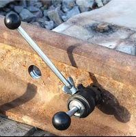 railway parts accessories Single edge chamfering device