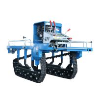 pineapple crawler type harvesting and transporter machine
