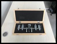 Digital rail vertical frog wear gauge