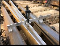 Digital Switch Rail Height Gauge For Railway Measurement