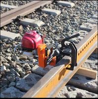 Internal Combustion rail drilling machine for rail construction