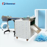 Crinkle Paper Shredder Filler Crinkle Paper Cutter Machine with Crinkle and Straight Blades