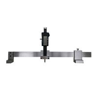 High precision Digital Rail Frog Vertical Wear Measuring Gauge