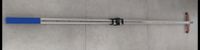 Railway turnout frame ruler