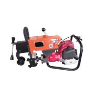 Internal combustion rail drilling machine