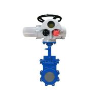 Round Port Knife Gate Control Valve
