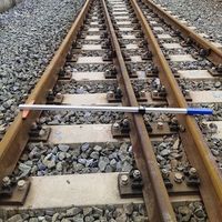 Mechanical Rail Offset Ruler Track gauge measurement