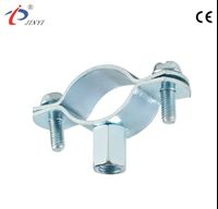 JY-1005 Galvanized Pear Shape Pipe Clamp