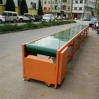 Factory Customized High Quality Adjustable Inclined Rubber Belt Conveyor
