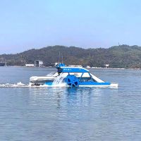 Unmanned Aquatic Cleaning Boat Remote Controlled Water Surface Solution - China