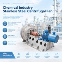 Stainless Steel Chemical Centrifugal Fan