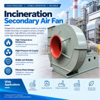 Incinerator Secondary Combustion Air Fan | Secondary Air Fan for Waste Incineration