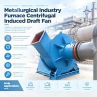 Metallurgical Furnace ID Fan | High-Temperature Industrial Induced Draft Fan