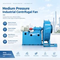Industrial Medium-Pressure Heavy-Duty Centrifugal Fan