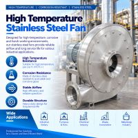 High-Temperature Stainless Steel Centrifugal Fan